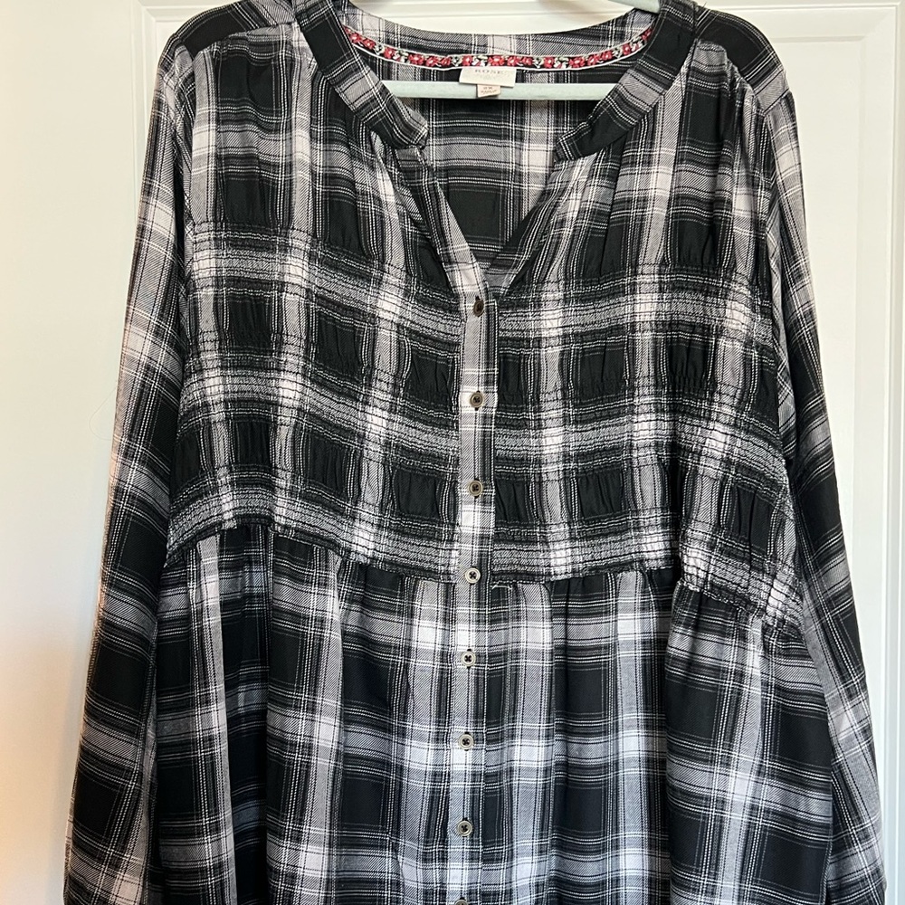 Knox Rose plaid dress